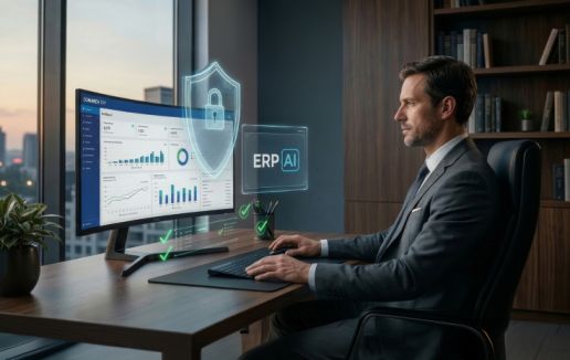 AI wychodzi z cienia. Jak integracja z systemem ERP usprawnia pracę w sektorze MŚP