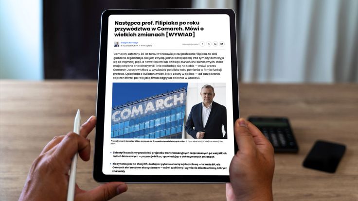 Comarch po roku transformacji i nowego przywództwa – Jarosław Mikos dla Business Insider