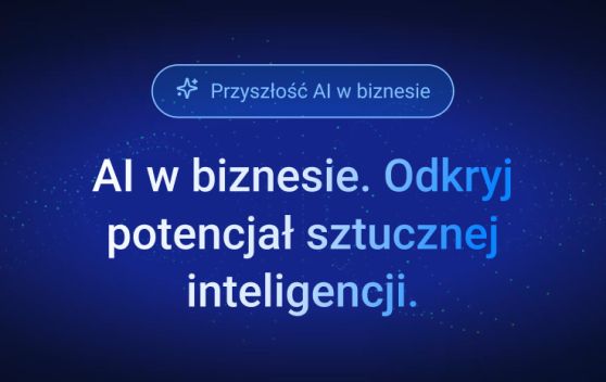 AI w biznesie. Odkryj potencjał sztucznej inteligencji.