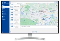 planowanie tras przedstawicieli handlowych - interfejs programu