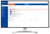 planowanie tras przedstawicieli handlowych - interfejs programu